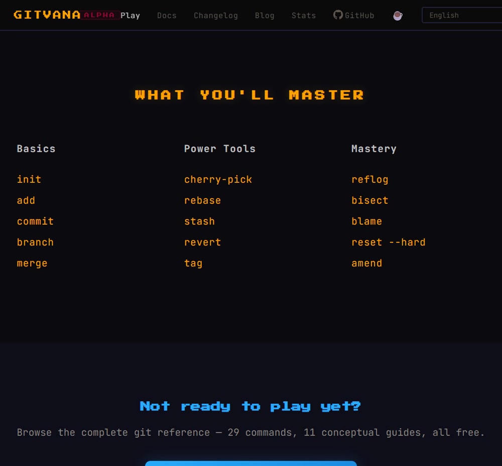 WHAT YOU'LL MASTER — Mastery 칸에 reflog, reset --hard